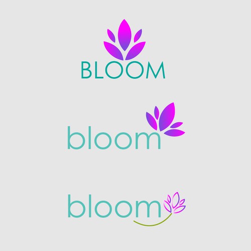 Flower bloom visual logo to appeal to mature women Design by Sun-and-Moon-Design