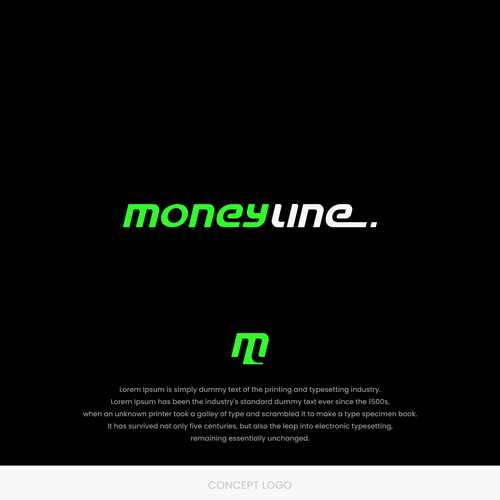 Sports betting website Moneyline.com Logo contest Diseño de Arta 99