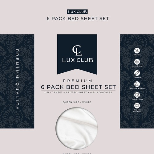 Design In-Store Packaging for Bed Sheets Design by ArtisteXz