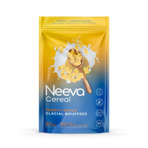 SIMPLE Yet FUN Pouch Design for On-The-Go CEREAL Design von Dimario Moretti