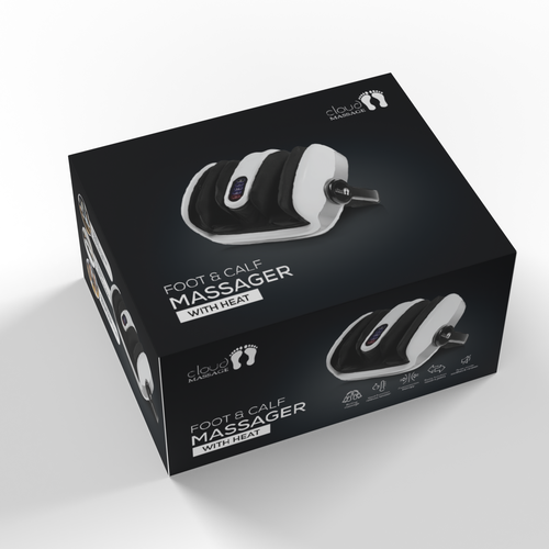 Ecom/Retail - Foot Massager Box Design Design by KreativeAnt✏
