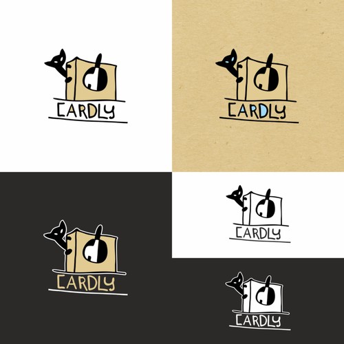 Cardly - Cardboard Furniture For Pet With Modern Architectural Aesthetic Concepts- Need Brand Logo Réalisé par apelsini