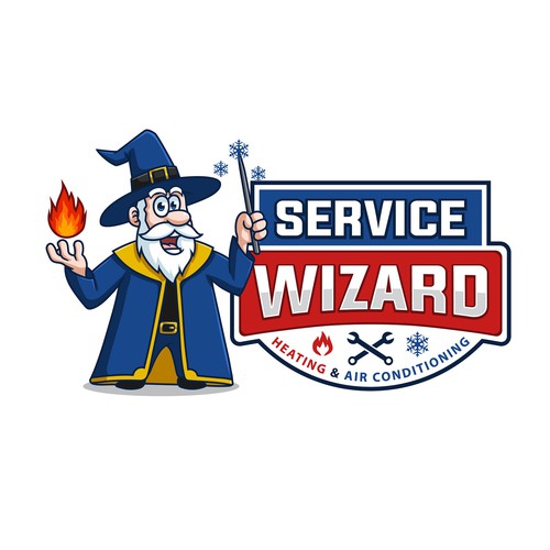 Service Wizard Logo Design by 3dami