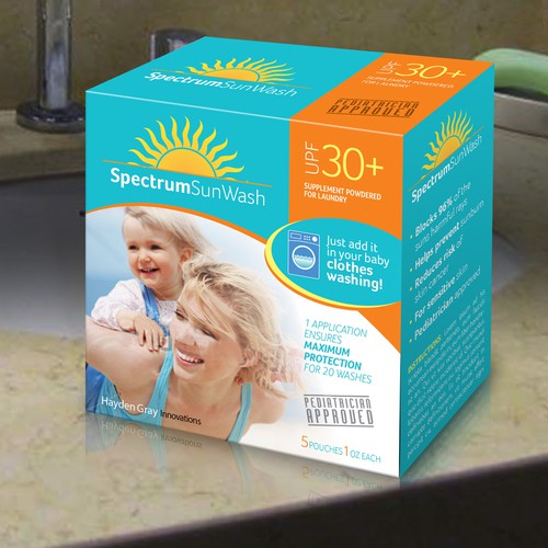Create unique Sun Care packaging for children Design by Sonia Maggi
