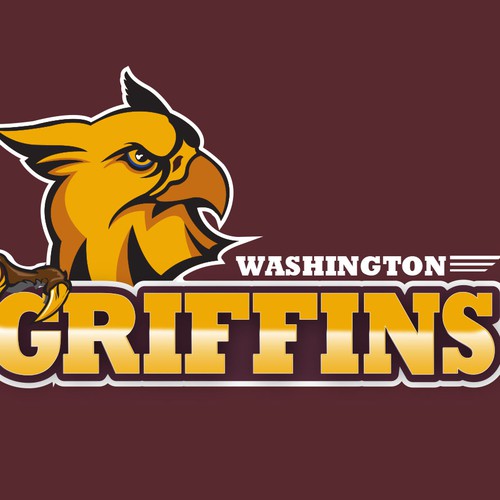 Community Contest: Rebrand the Washington Redskins  Design by DiegoGoi