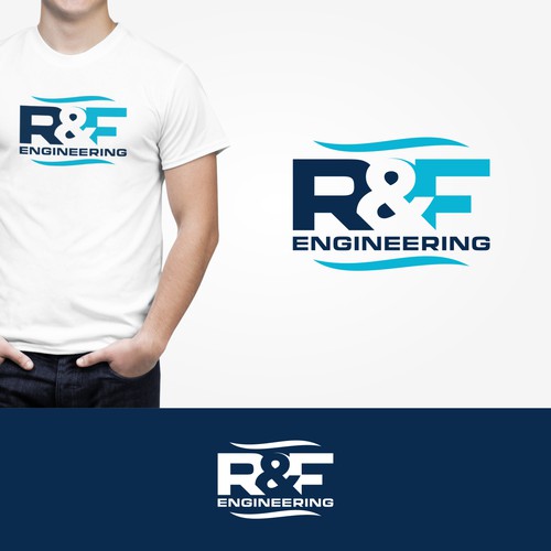 Business logo for flood control engineering firm Design by Rima Ayunda