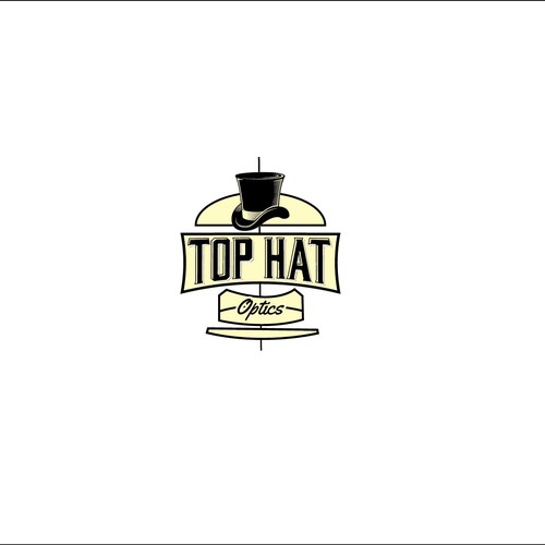 "Top Hat" Logo Design por DonMare