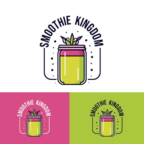 Logo for New Restaurant: Smoothie Kingdom Diseño de GeorgioDesigns