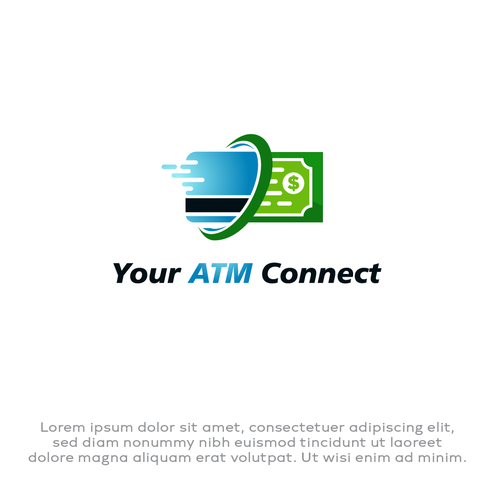 ATM Logo Design by B"n"W