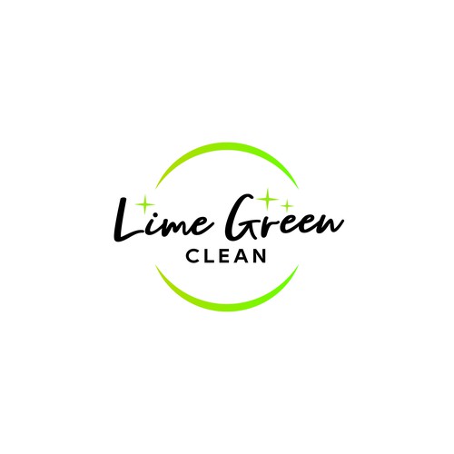 Lime Green Clean Logo and Branding Diseño de Aditya Akbar