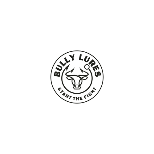 When Bulls and Lures Collide Logo Design-ontwerp door yosh_