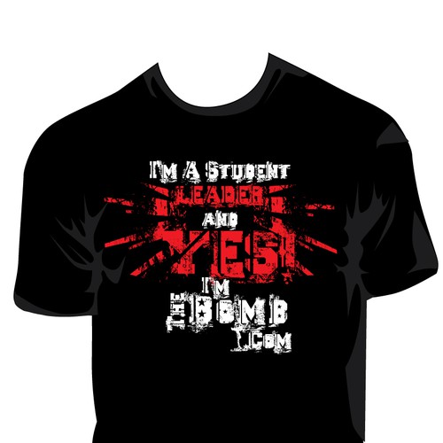 Design My Updated Student Leadership Shirt Design por lachovsd