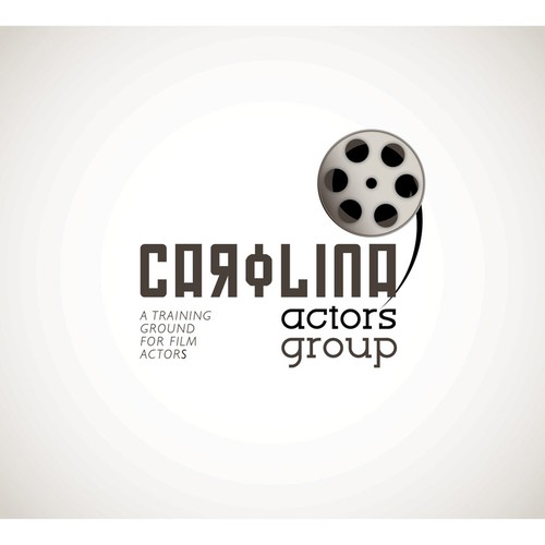 Carolina Actor's Group "A Training Ground For Film Actors"  Design by Organic Identity