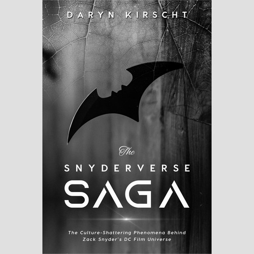 Cover for book on the culture-shattering phenomena behind Zack Snyder’s DC film universe Diseño de Sαhιdμl™