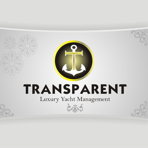 logo for TRANSPARENT Luxury Yacht Management Design by rifasta