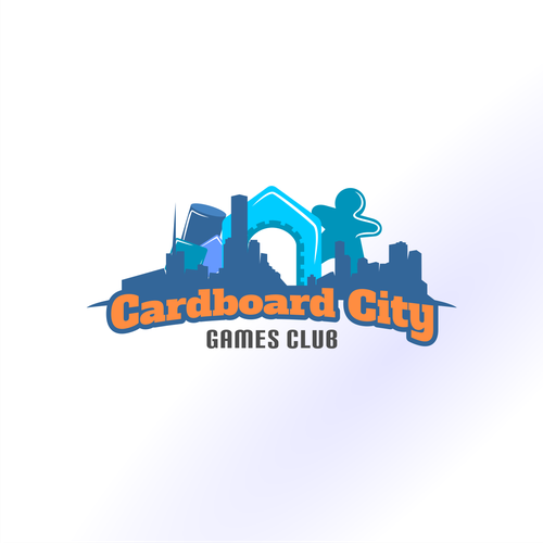 Create A Club Logo For Cardboard City Games Club 