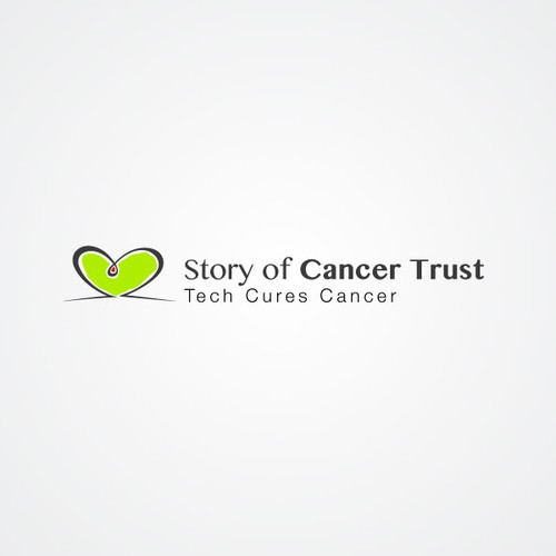 logo for Story of Cancer Trust Diseño de Plince
