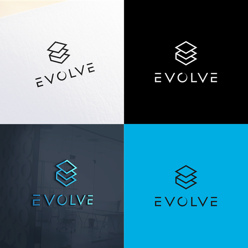 Evolve Enterprise Web Platform Logo and Branding Diseño de Diaveo