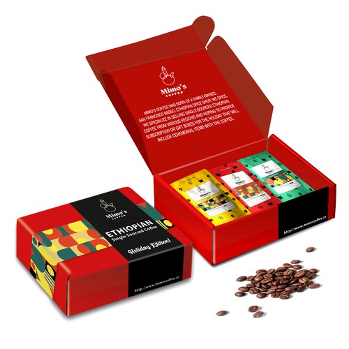 Design di Mimo's Coffee Subscription/Giftbox Design di wennyprame