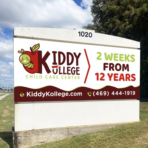 Playful, professional signage for child care center Design by GrApHiC cReAtIoN™