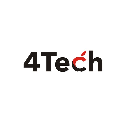 4Tech - Logo Design by plus44