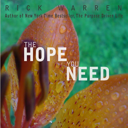 Design Rick Warren's New Book Cover Design por apelsinen