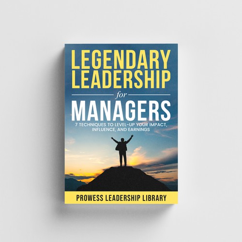 Design a Captivating Book Cover for a Leadership Skills Book for Managers Design by AIMVISION
