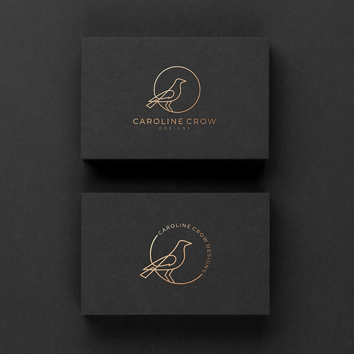 logo help pls! crow sketch needed to launch a simple and cool jewelry brand Design by The Pixel Imagin