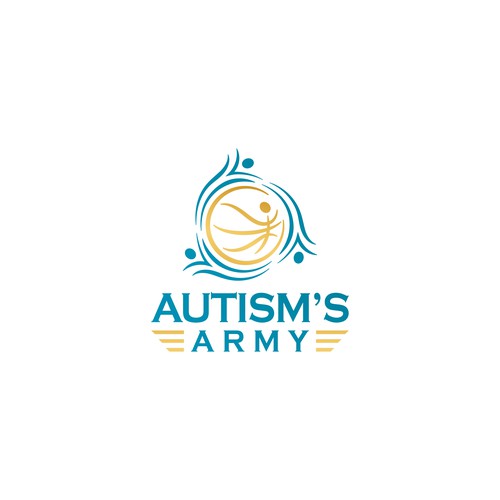 Basketball Logo for Team 'Autism's Army' - Your Winning Logo Featured on Major Sports Network Design by marvin822