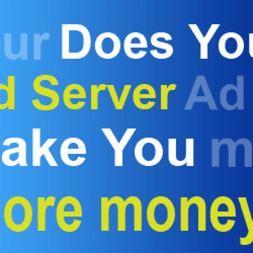 Banner Ad for OpenX Hosted Ad Server Design von gw210
