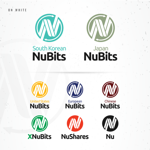 Vectorize logo and pick colors of new NuBits for South Korea and Japan Design by tedge17™