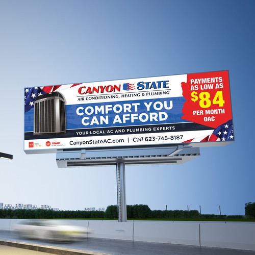 Design An Eye-Catching Billboard For An HVAC Company Design by SoftSkills