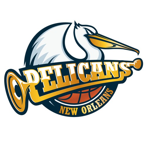 99designs community contest: Help brand the New Orleans Pelicans!! Design by kingsandy