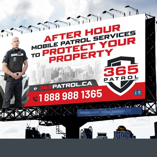 I need a billboard design for a Security Guard Company Design by GrApHiC cReAtIoN™