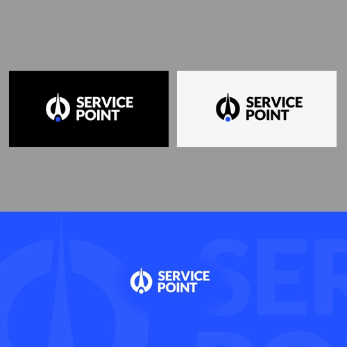 Service Point - Create New Logo and Brand Identity Design by Mpire12