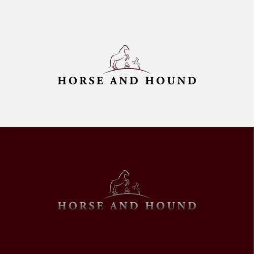 Design a classic logo to depict the life at Horse and Hound in Vermont ...