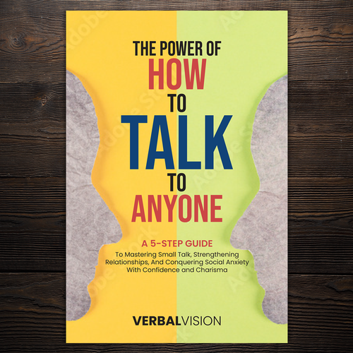 Create a Captivating Book Cover for "The Power of How to Talk to Anyone" – Showcase Your Creativity! Design by Imeehlogs