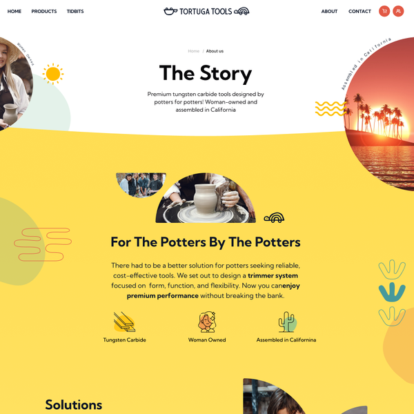 Tortuga Tools Shopify Website Design and Development