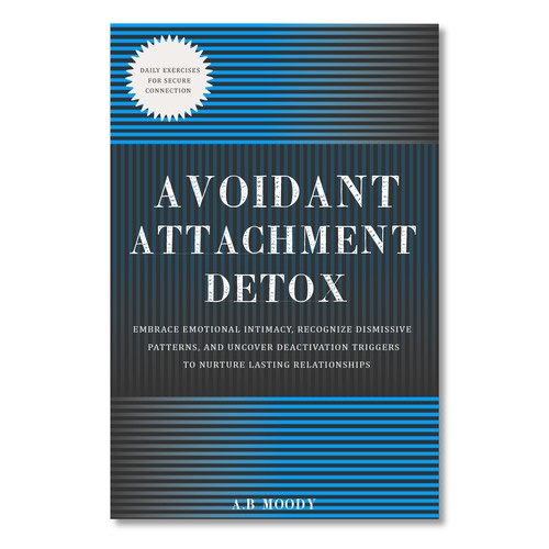 Cover for a book about avoidant attachment! Design by Dendrophilegraphic