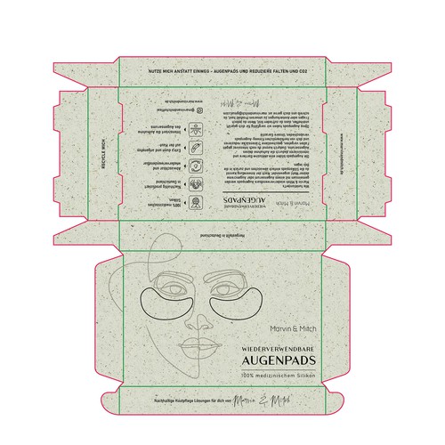 Create premium packaging for a cosmetics startup! Design by RUDI STUDIO