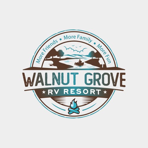 New Logo & Brand for a Fun Family Campground in Ohio, USA Design by cristo04