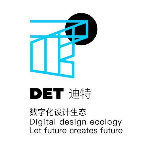 DET——Industrial Design Company Logo Design (Gold) Design by Veronica Veronica