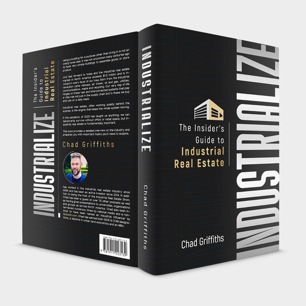 Book Cover Design for Industrial Real Estate Guide