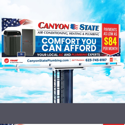 Diseño de Design An Eye-Catching Billboard For An HVAC Company de GrApHiC cReAtIoN™