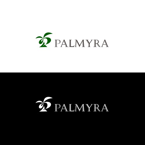 Palmyra Logo Context - Mix of History and Technology Design by chimosi