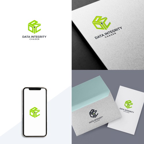 Logo: "The Pursuit of Data Integrity..." Design von moe™