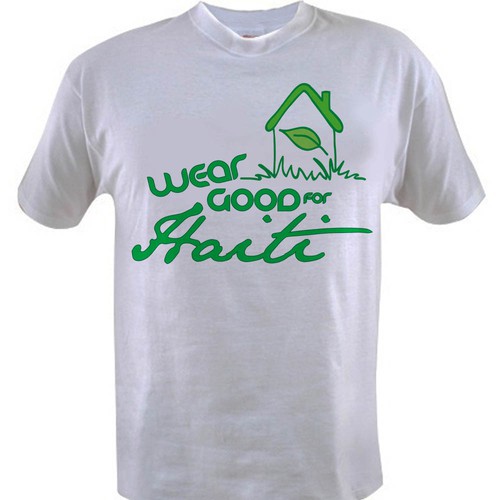 Wear Good for Haiti Tshirt Contest: 4x $300 & Yudu Screenprinter Design by appleART™