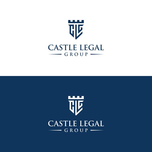 Design classic logo for a new law firm subtly integrating castle theme. Design by Jagad Sholawat