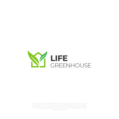 Greenhouse logo company Design by Jamal Jiare ™