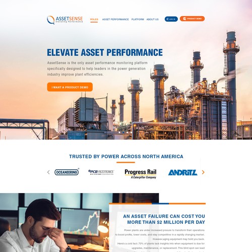 Engaging B2B Website Upgrade for AssetSense Design by Maddy Creative
